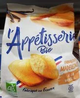 Mängden socker i Fabuleuses madeleines à la vanille