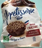 Mängden socker i Muffins chocolat et noisettes caramélisées