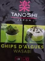 Mängden socker i Chips d'algues wasabi