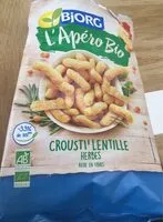 Mängden socker i Crousti’lentille