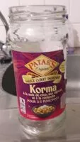 Mängden socker i Sauce curry indienne korma