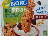 Mängden socker i Bio nutrition + croc'avoine chocolat