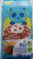 Mängden socker i Crousti étoiles choco