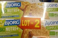 Mängden socker i Bio nutri+ avoine