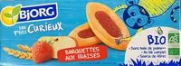 Mängden socker i Les P'tits curieux barquettes aux fraises