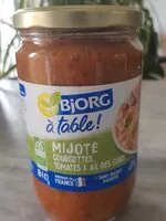 Mängden socker i Mijoté courgettes, Tomates et ail des Ours