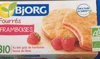 Mängden socker i Fourrés framboise