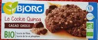 Mängden socker i Cookies quinoa cacao choco Bjorg