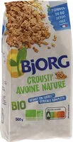 Mängden socker i Crousti' Avoine nature
