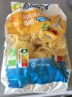 Mängden socker i Tagliatelle Bio