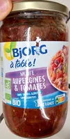 Mängden socker i Mijoté aubergines et tomates