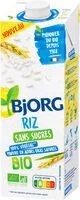 Mängden socker i Boisson Riz nature