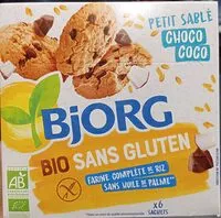 Mängden socker i Petits sablés choco coco