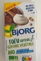 Mängden socker i Tofu soyeux