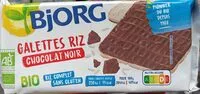Mängden socker i Galettes riz chocolat noir