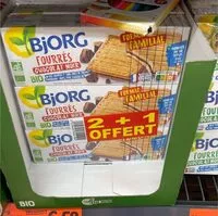 Mängden socker i Bjorg fourrés chocolat noir