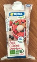 Mängden socker i Soja cuisine semi-épais