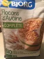 Mängden socker i Flocons d’avoine complete