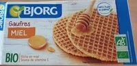 Mängden socker i Bjorg gaufres mien