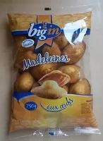 Mängden socker i Madeleines aux œufs