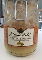 Mängden socker i Moutarde de Dijon