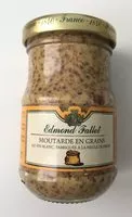 Mängden socker i Moutarde en grains au vin blanc