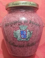 Mängden socker i Moutarde au cassis de Dijon