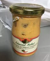 Mängden socker i Moutarde au piment d'Espelette