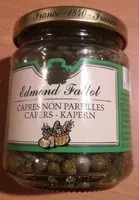 Mängden socker i Câpres Non Pareilles