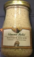 Mängden socker i Senf: Moutarde De Dijon, Mit Périgord-walnüssen Aromatisiert