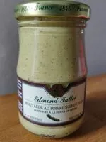 Mängden socker i Moutarde au poivre de Penja