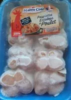 Mängden socker i Paupiettes Escalope de poulet