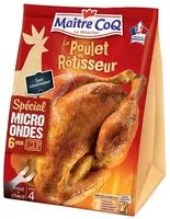 Mängden socker i Le poulet du rôtisseur spécial micro ondes