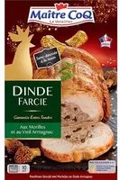 Mängden socker i Dinde farcie aux morilles et au vieil Armagnac