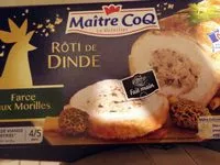 Mängden socker i Roti dinde farce morilles