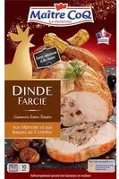 Mängden socker i Dinde farcie aux marrons et raisins de corinthe