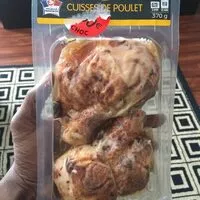 Mängden socker i Cuisse de poulet