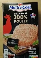 Mängden socker i Steak Haché 100% Poulet