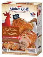 Mängden socker i Mini rôtis de volaille farce à la forestière