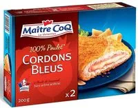 Mängden socker i Cordon bleu 100% poulet x2
