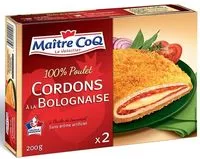 Mängden socker i Cordons à la bolognaise x2
