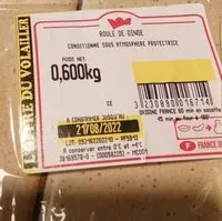 Mängden socker i Roulé de dinde