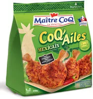 Mängden socker i Coq ailes mexicain - Manchons de poulet marinés, rôtis