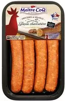 Mängden socker i Saucisse façon charcutière chorizo