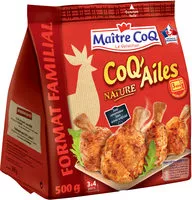 Mängden socker i Maxi Coq Ailes Nature