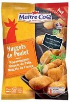 Mängden socker i Nuggets de poulet