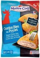 Mängden socker i Cordon bleu au poulet 1kg