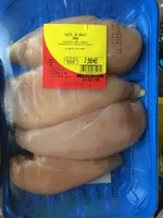 Mängden socker i Filets de poulet jaune