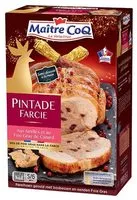 Mängden socker i Pintade farcie aux airelles et au foie gras de canard