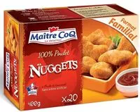 Mängden socker i Nuggets 100% Poulet 400g
